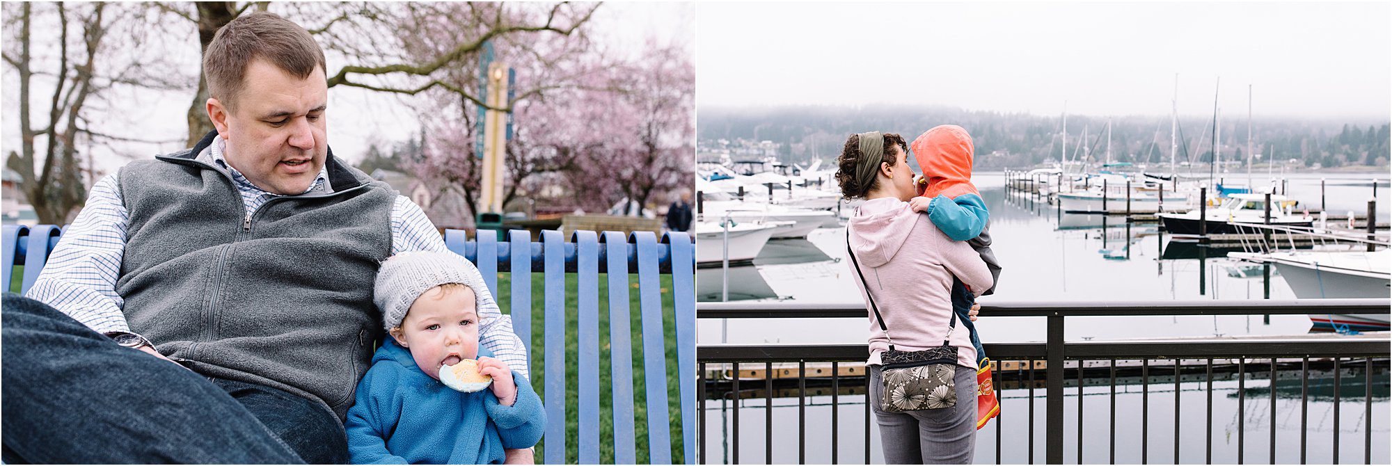 family at waterfront park - Kitsap Lifestyle Family Photographer